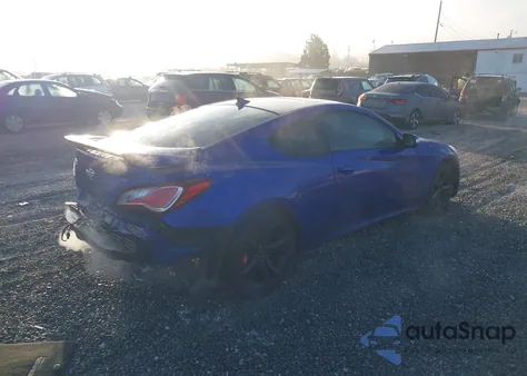 2013 Hyundai Genesis 3.8 Track from USA, damaged, VIN KMHHU6KJ1DU087577